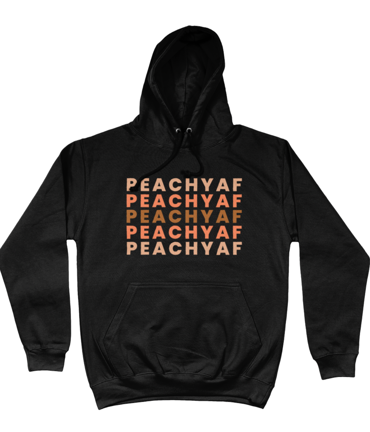 Peachy AF Hoodie - Wear Your Sobriety with Honour