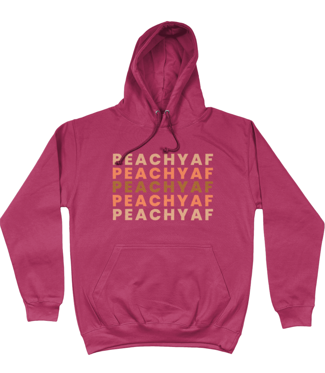Peachy AF Hoodie - Wear Your Sobriety with Honour