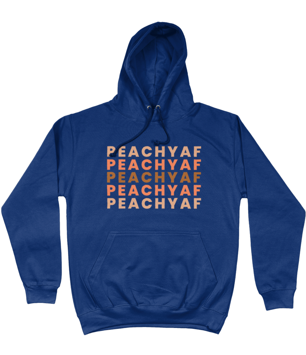 Peachy AF Hoodie - Wear Your Sobriety with Honour