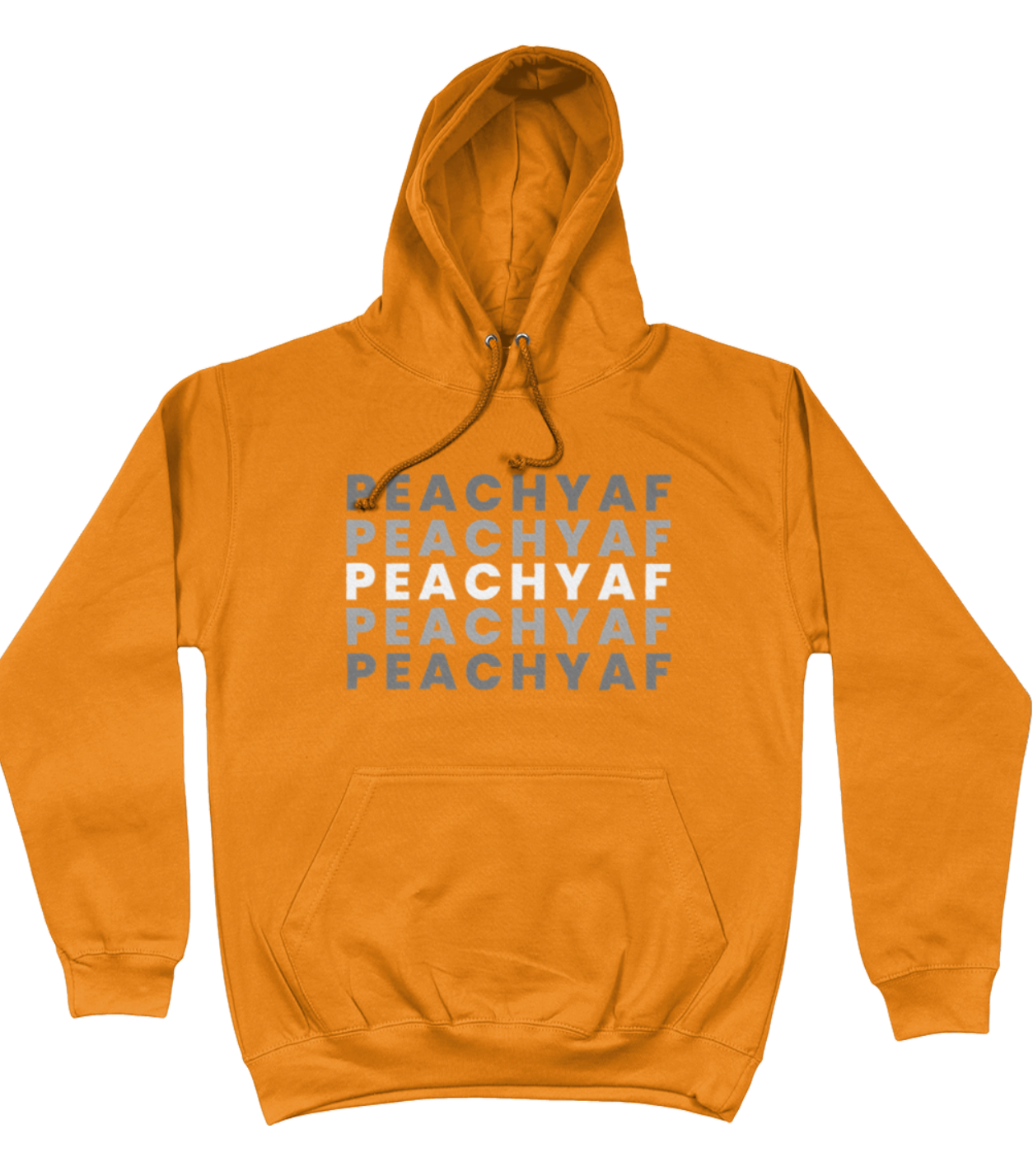 Peachy AF Hoodie - Wear Your Sobriety with Honour
