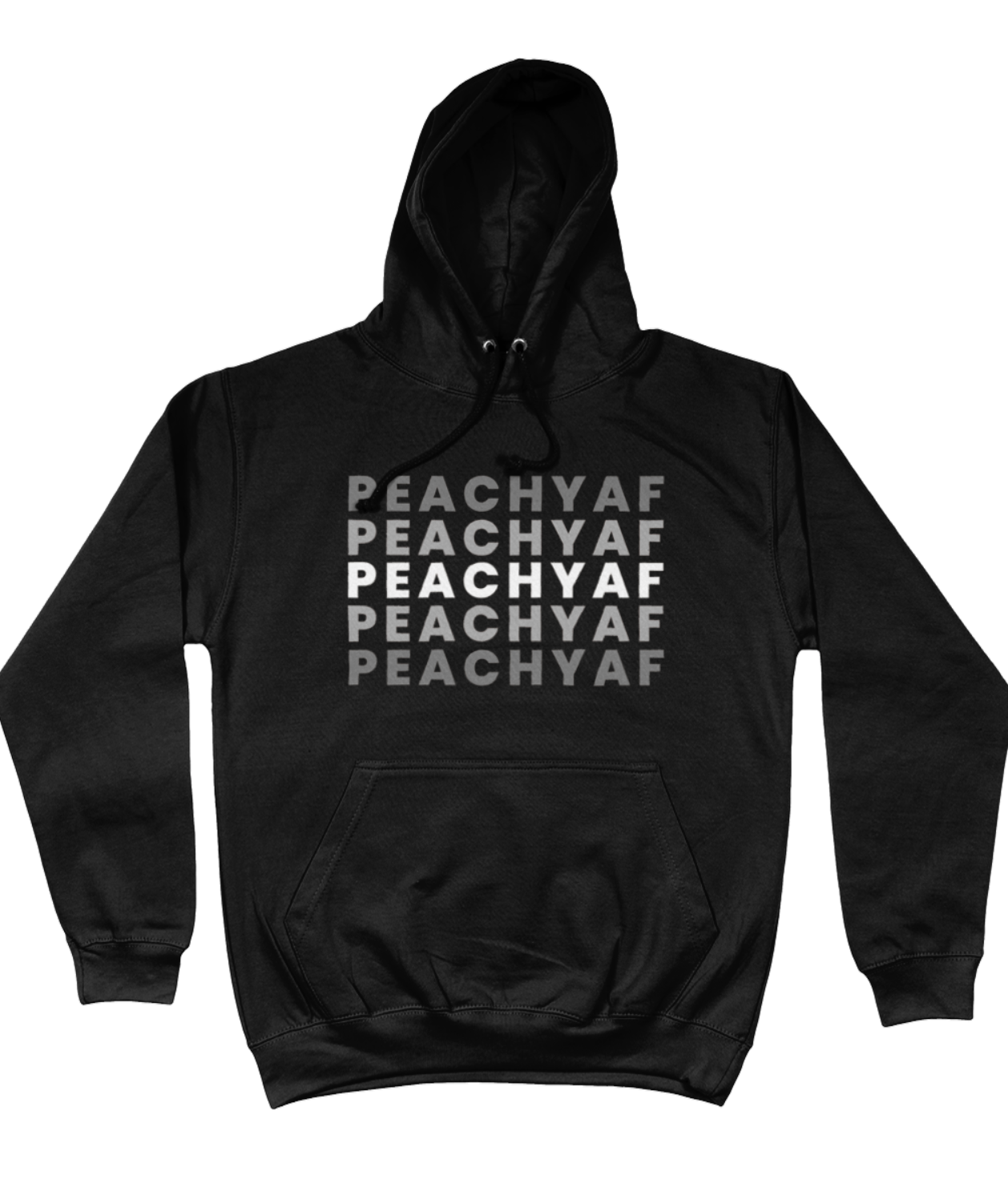 Peachy AF Hoodie - Wear Your Sobriety with Honour