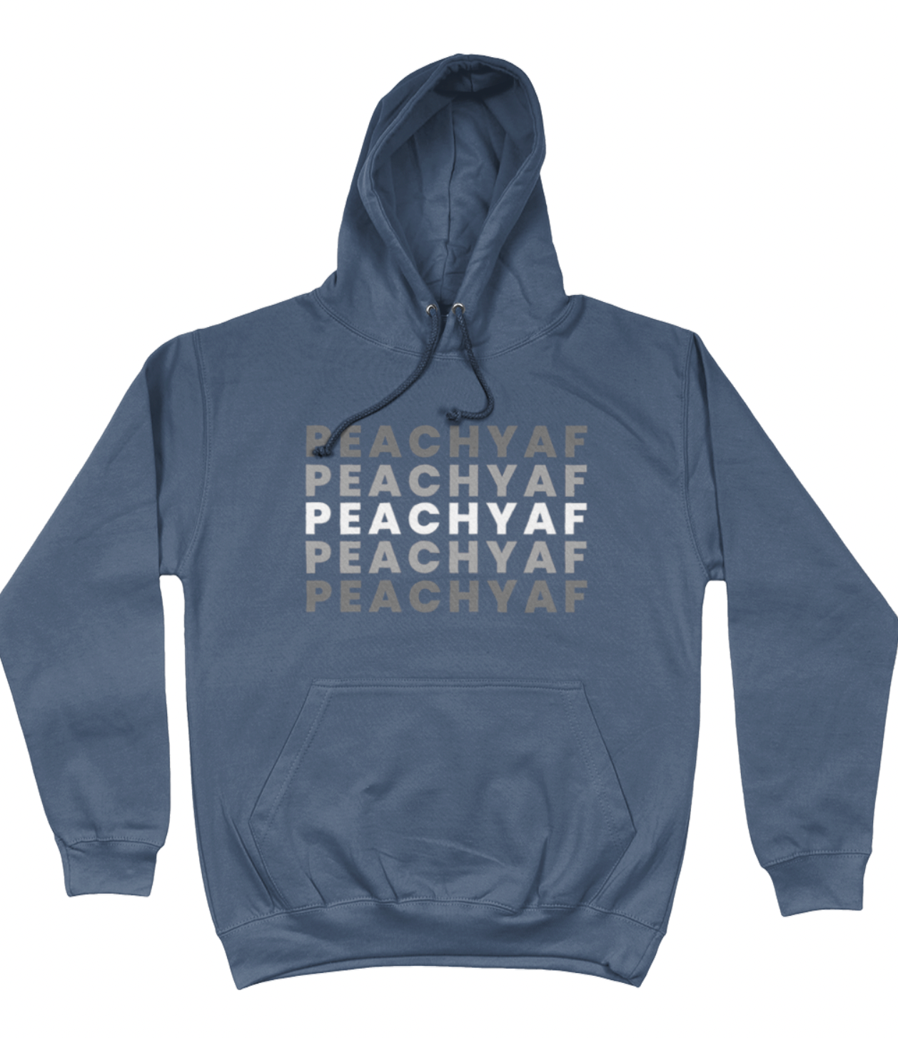 Peachy AF Hoodie - Wear Your Sobriety with Honour