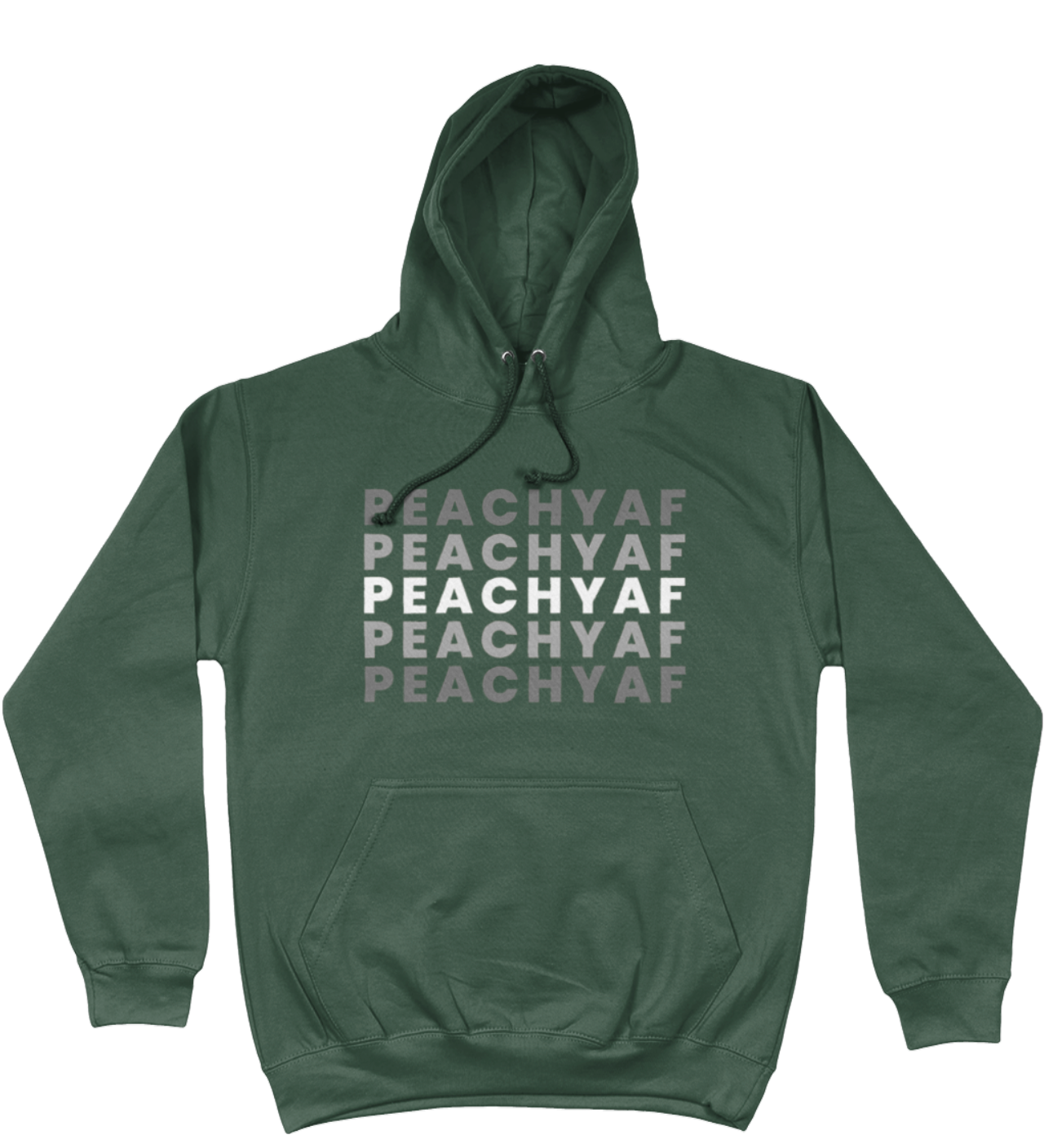 Peachy AF Hoodie - Wear Your Sobriety with Honour