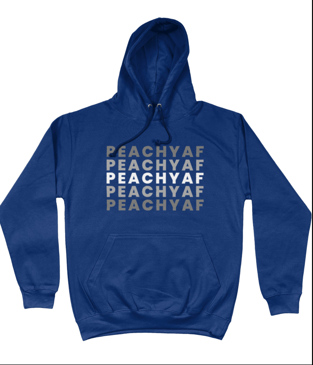 Peachy AF Hoodie - Wear Your Sobriety with Honour