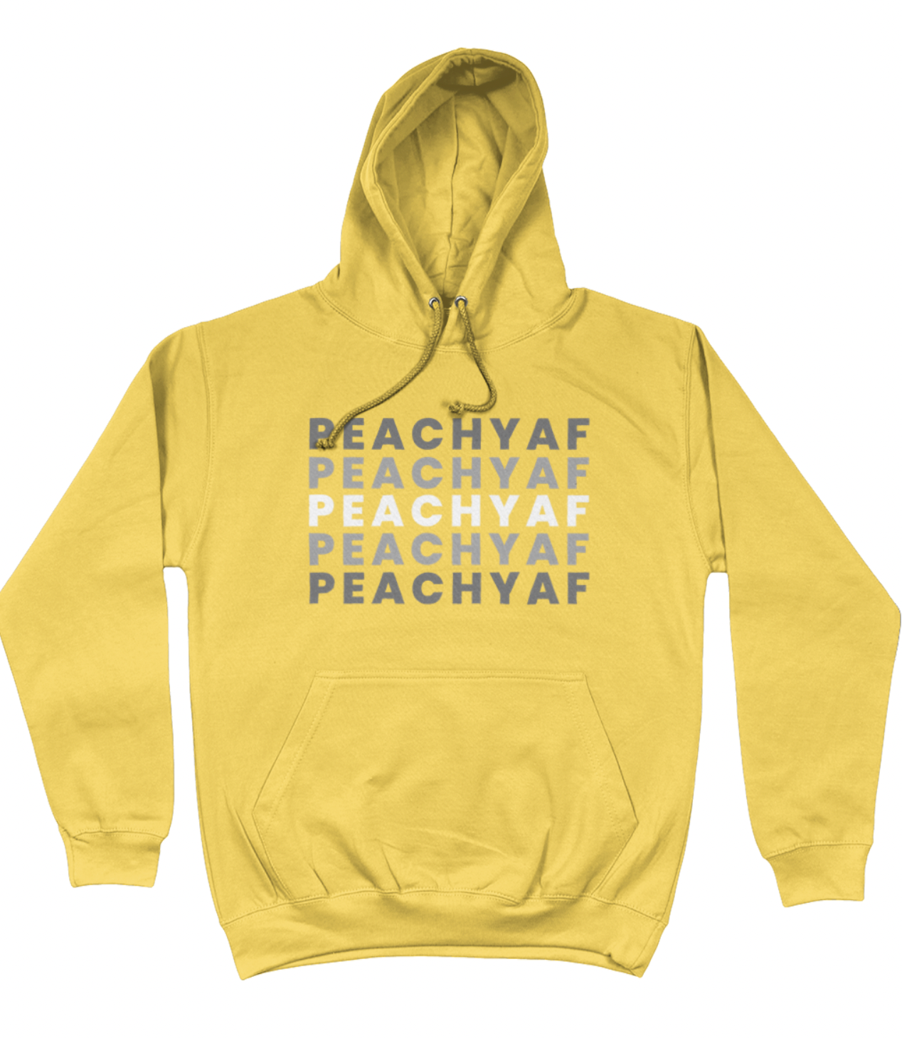 Peachy AF Hoodie - Wear Your Sobriety with Honour