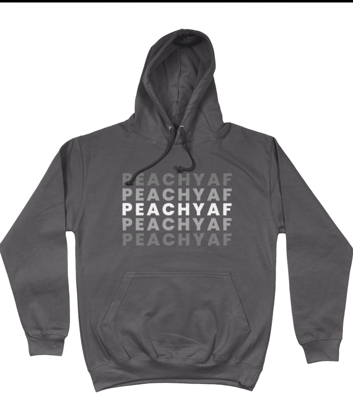 Peachy AF Hoodie - Wear Your Sobriety with Honour